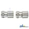 A & I Products Straight Female JIC Swivel X Male NPT Adapter (2 Pack) 3.75" x4" x2" A-43D40 - alternate 2